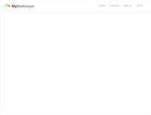 Tablet Screenshot of mybeekeeper.com